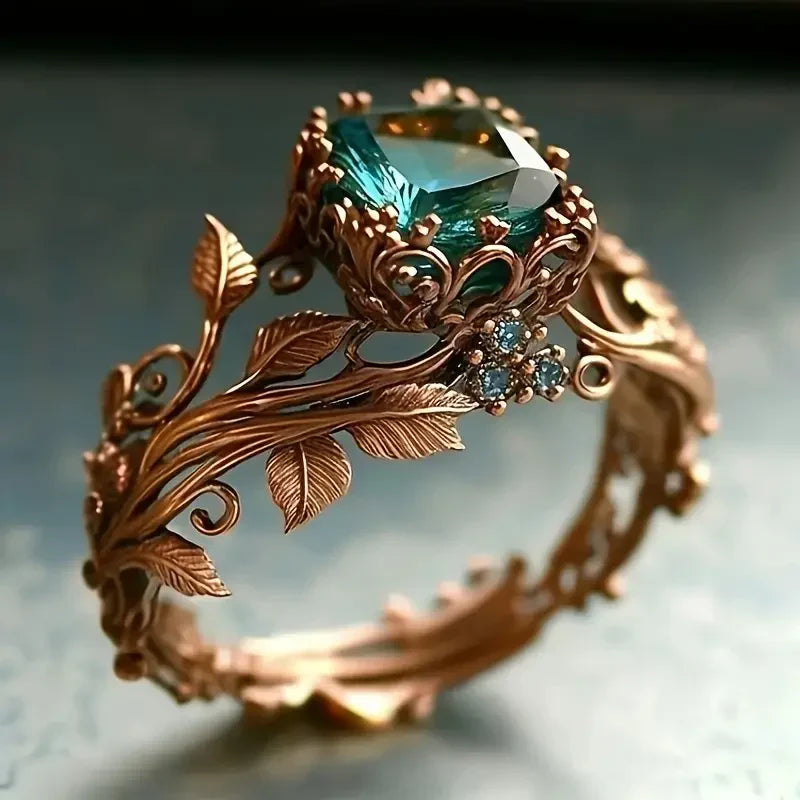 Forestlight Crystal Ring