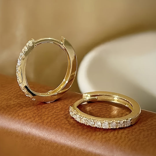 Simple Style Hoop Earrings