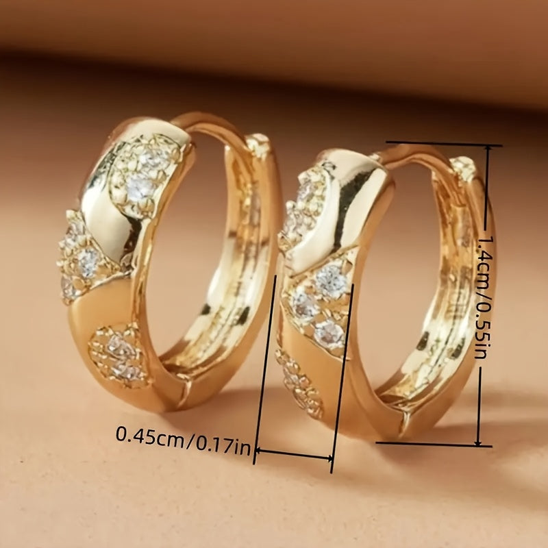 Minimalist Small Circle Hoop Earrings