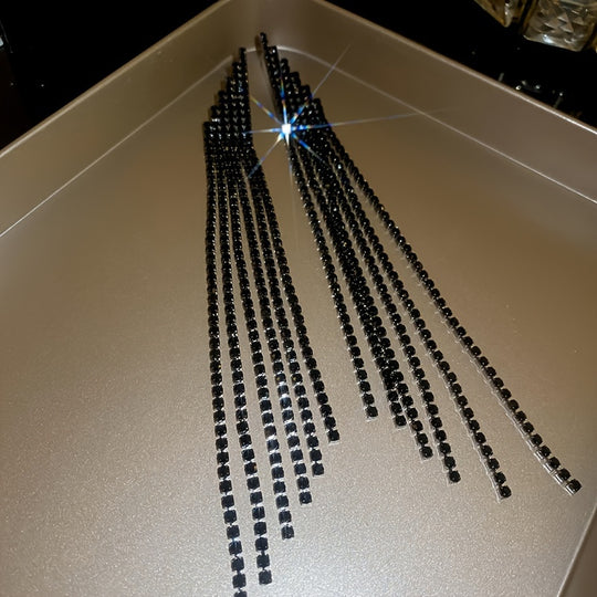 Sparkling Elegant Luxury Bling Tassel