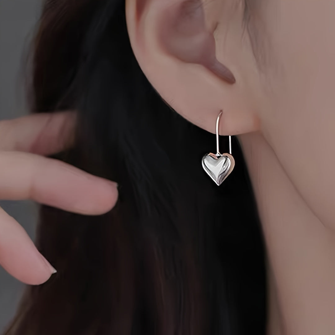 Minimalist & Stylish Heart Earrings