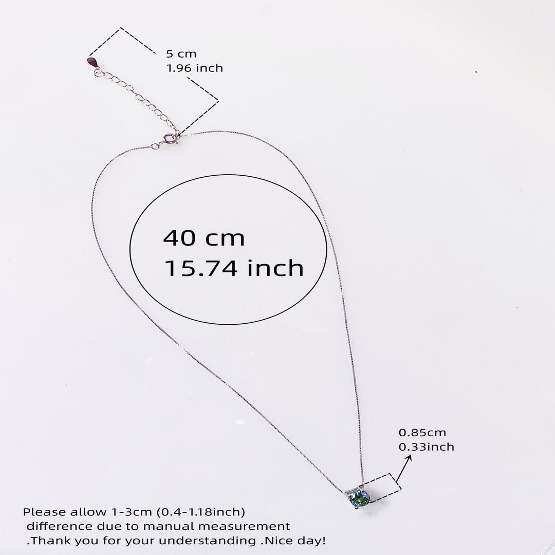 Moissanite Pendant Necklace