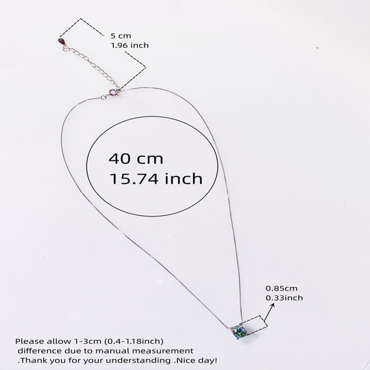 Moissanite Pendant Necklace