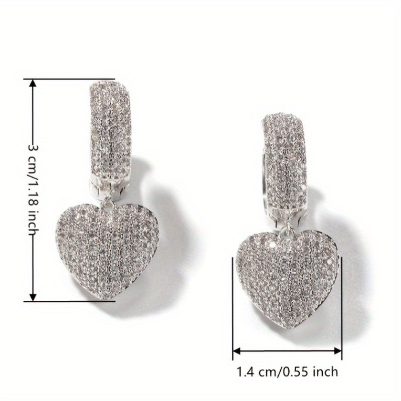 Luxury Micro Pave Zirconia Earrings