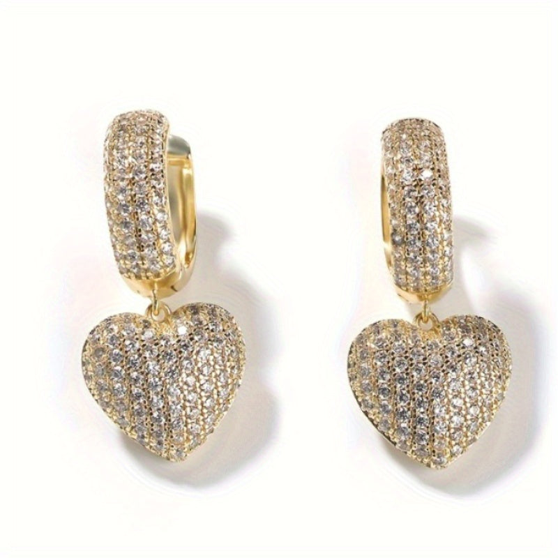 Luxury Micro Pave Zirconia Earrings