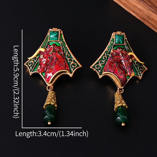 Vintage Elegant Drop Earrings