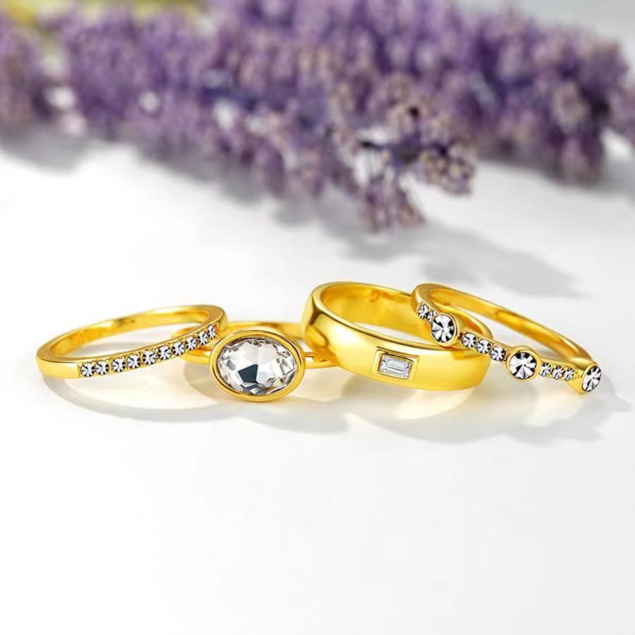 4-Piece Luxury Ring Set