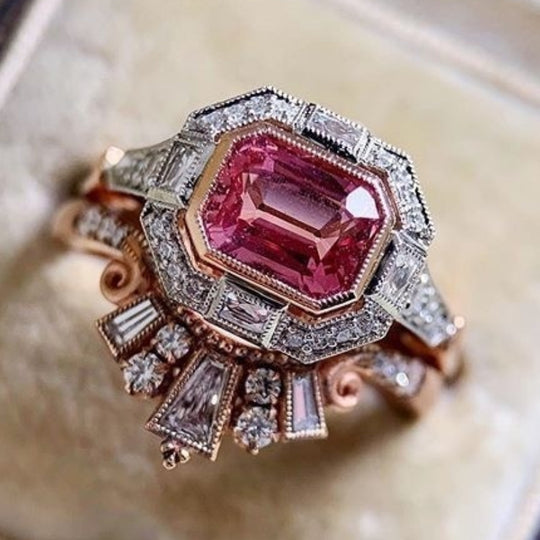 Stylish Luxury Zirconia Decorative Ring