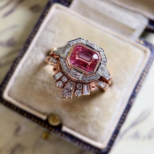 Stylish Luxury Zirconia Decorative Ring