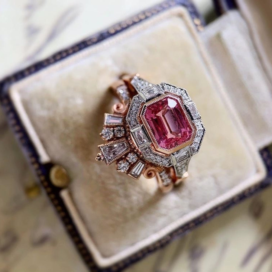 Stylish Luxury Zirconia Decorative Ring