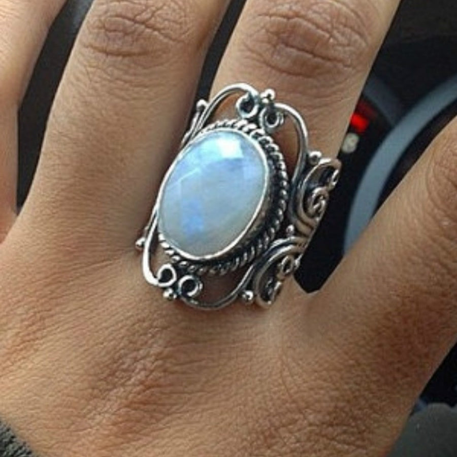 Vintage Inlaid Decorative Ring