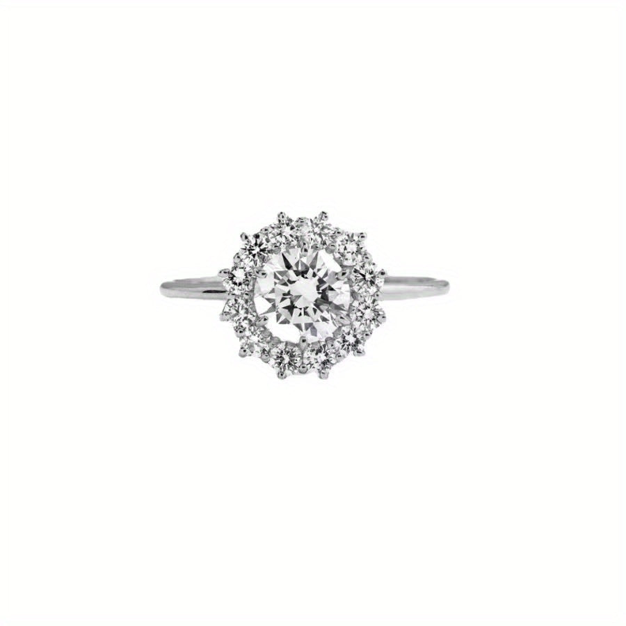 Stylish And Timeless Zirconia Ring