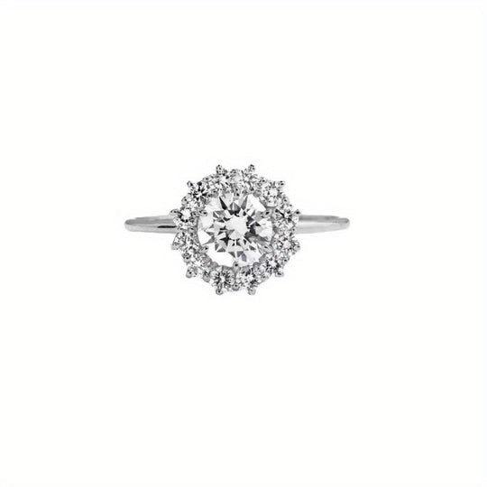 Stylish And Timeless Zirconia Ring