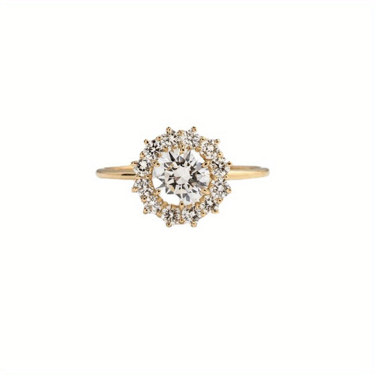 Stylish And Timeless Zirconia Ring