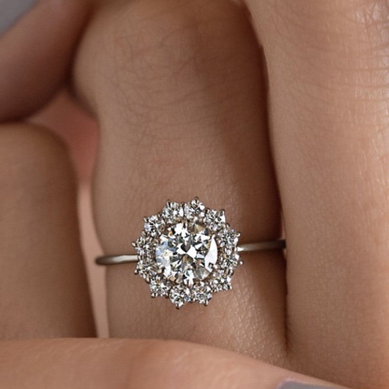Stylish And Timeless Zirconia Ring