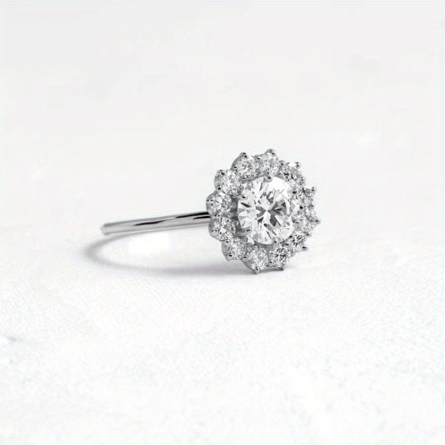 Stylish And Timeless Zirconia Ring