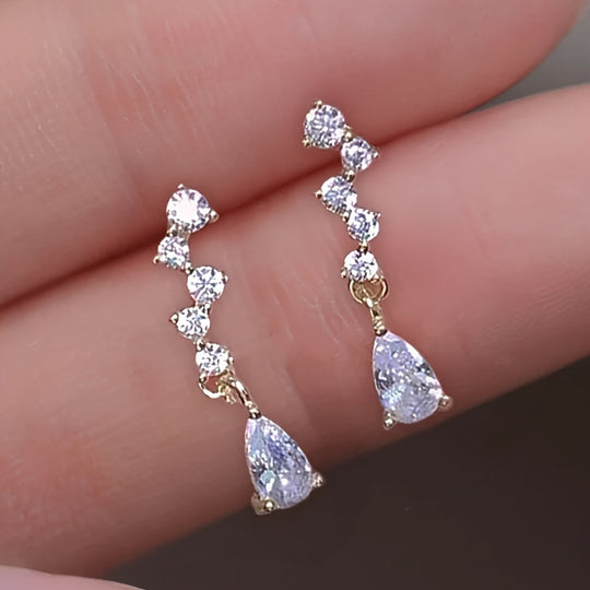 Stylish Everyday Minimalist Pendant Earrings