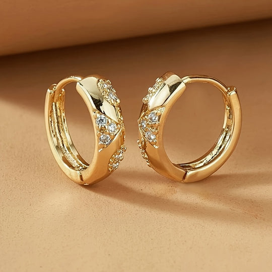Timeless Copper Hoop Earrings for Women
