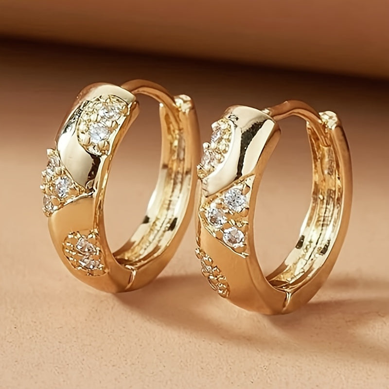 Timeless Copper Hoop Earrings for Women