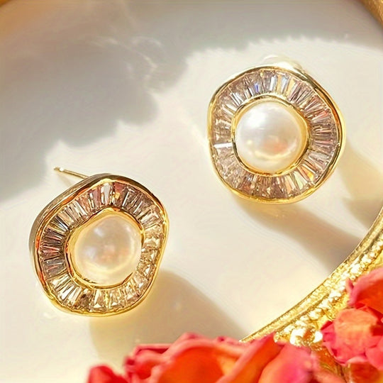 Exquisite Fashion Zirconia Earrings