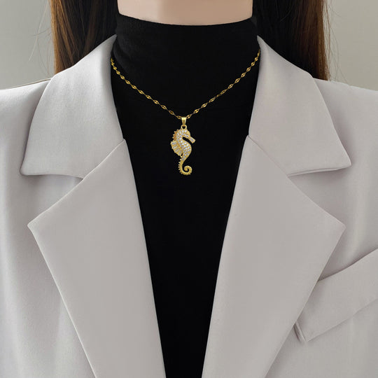 Seahorse Pendant Necklace