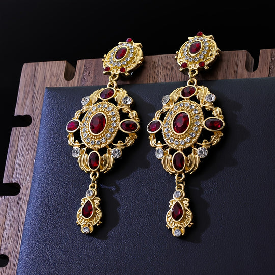 Elegant Vintage Palace Drop Earrings