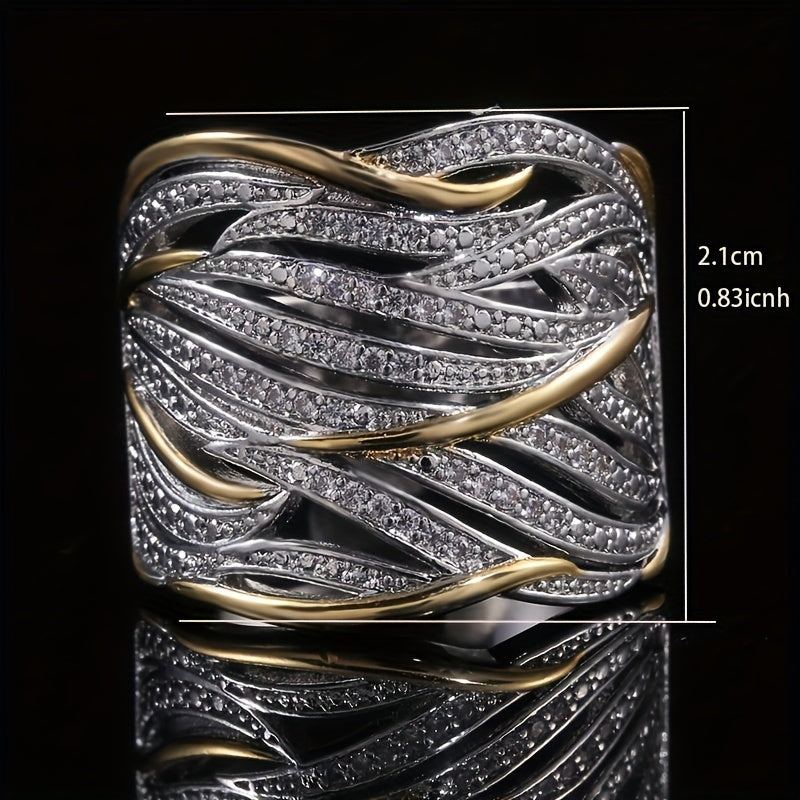 Timeless Retro Multi-Layer Wrap Ring