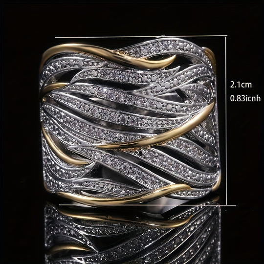 Timeless Retro Multi-Layer Wrap Ring