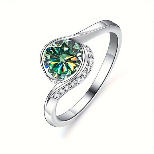 Moissanite Ring