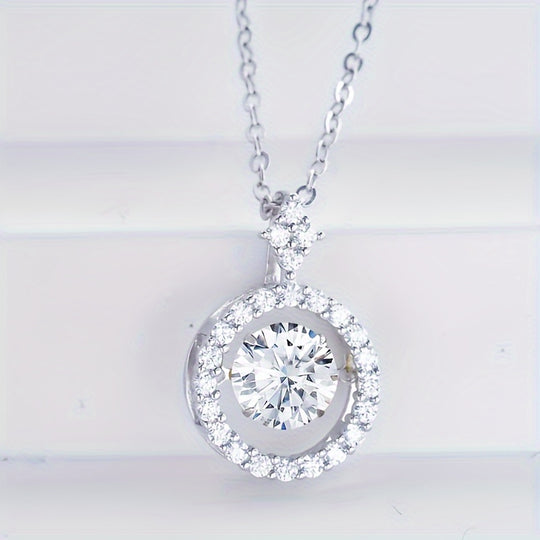 Moissanite Clavicle Chain Necklace