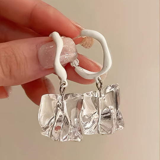 Chic Transparent Dangle Earrings