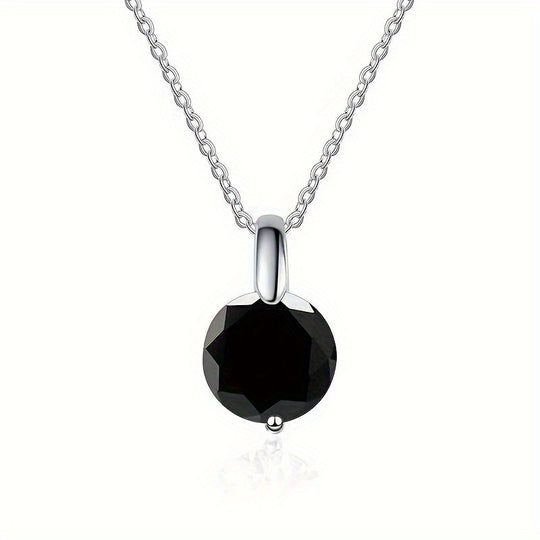 Elegant Multi-Color Moissanite Necklace