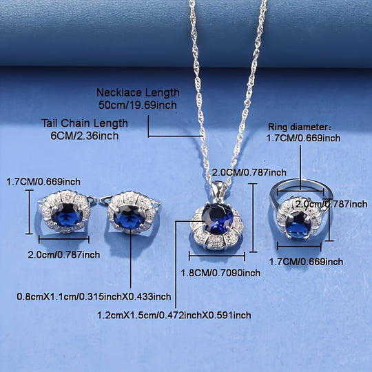 5pcs Christmas Fashion Jewelry Set