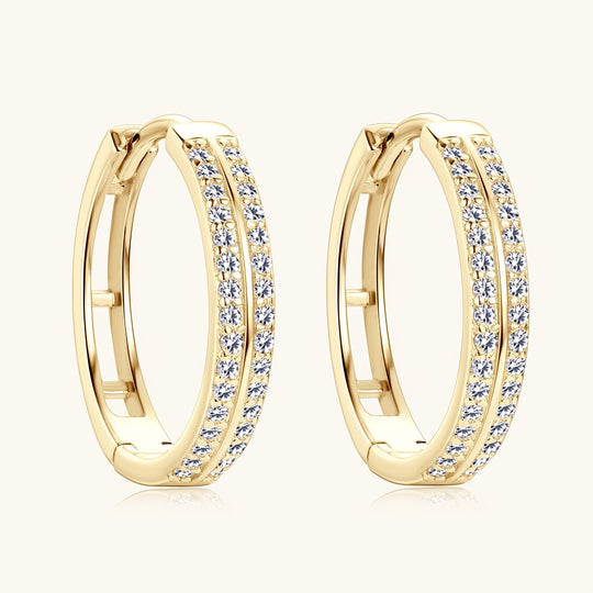 Elegant Silver Hoop Earrings