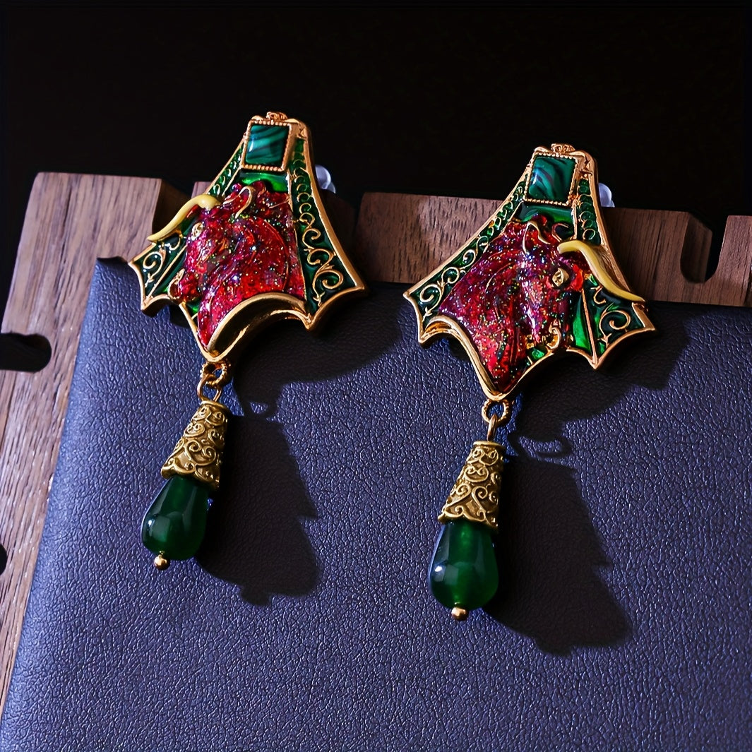Vintage Elegant Drop Earrings