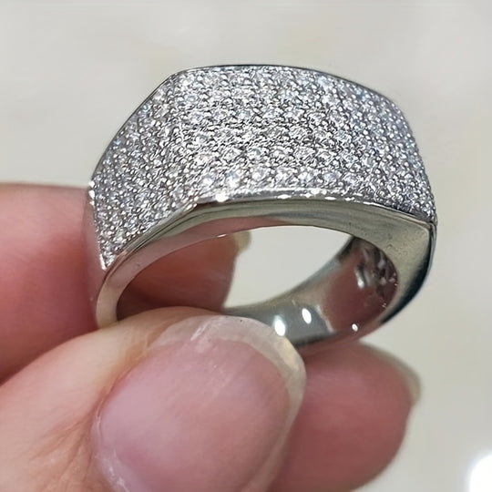 Timeless Zirconia Copper Band Ring