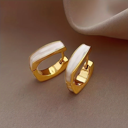Elegant & Chic Square Hoop Earrings