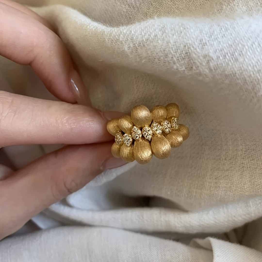 Stylish & Unique Floral Adjustable Ring