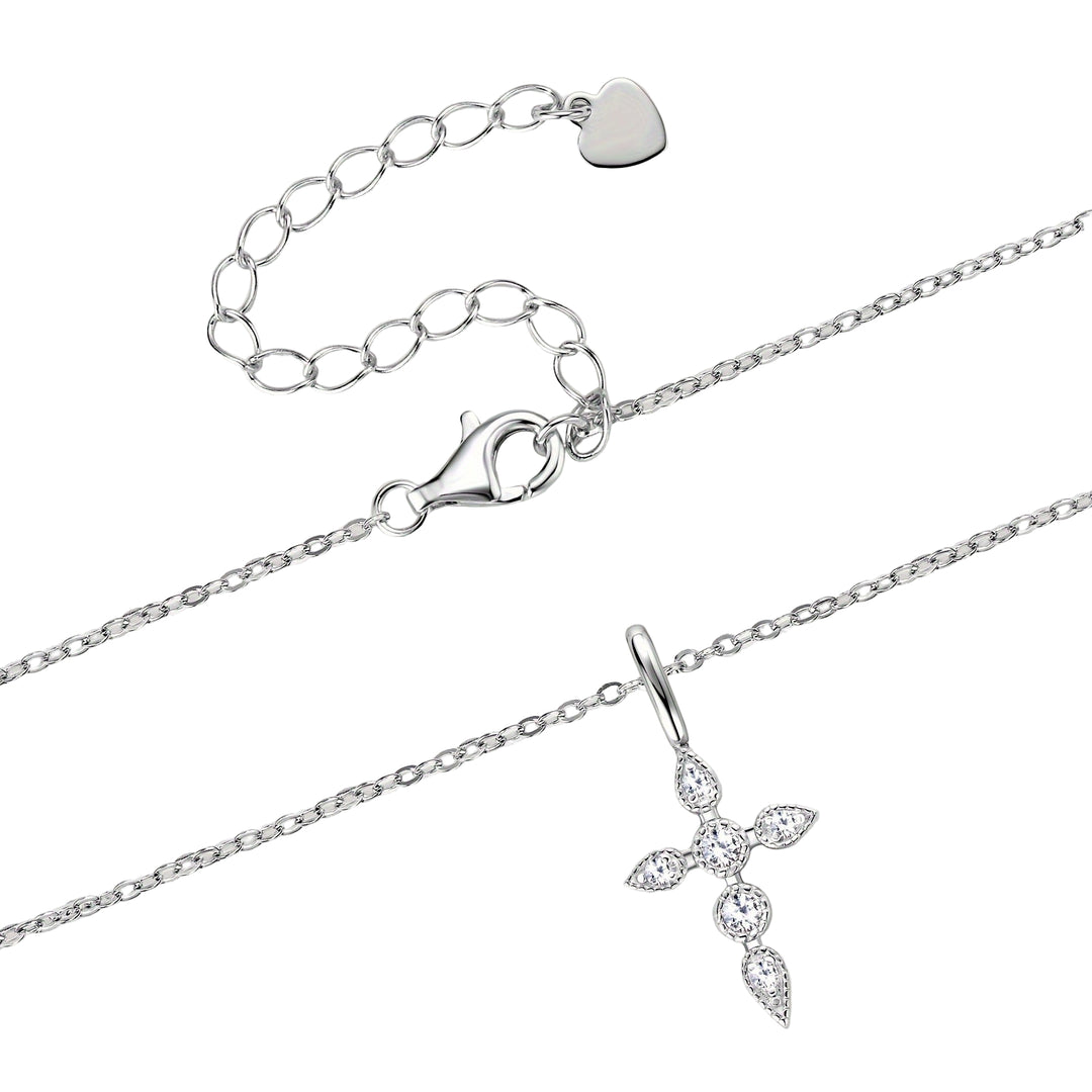 Elegant Cross Pendant Necklace
