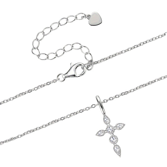 Elegant Cross Pendant Necklace