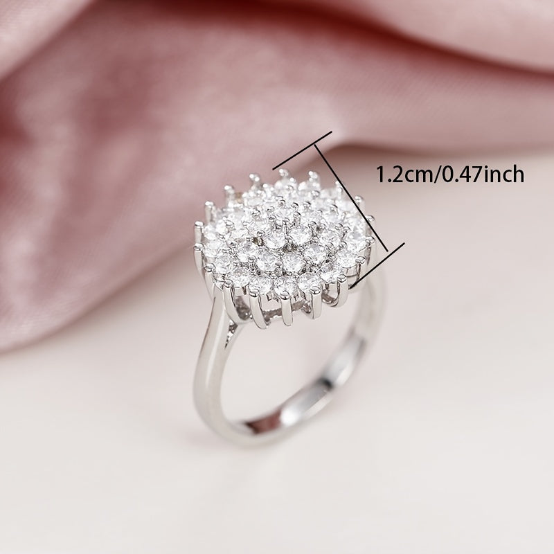 Elegant Lotus-Shaped Ring