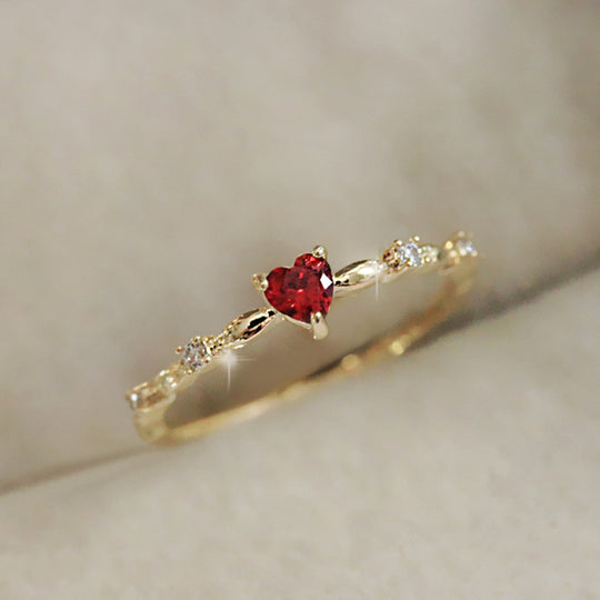 Stylish & Simple Heart Ring