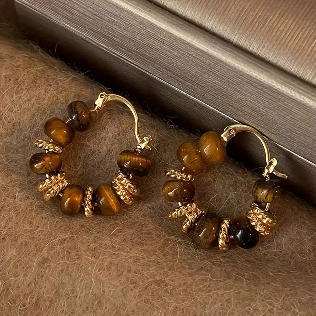 3 Pairs Retro Elegant Earrings Set