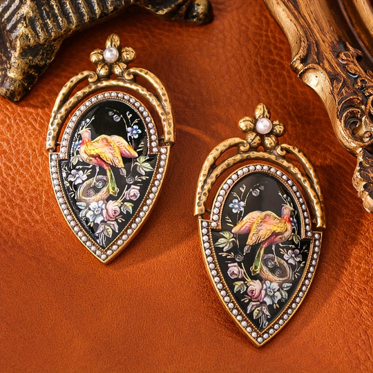 Vintage 18K Gold Plated Earrings
