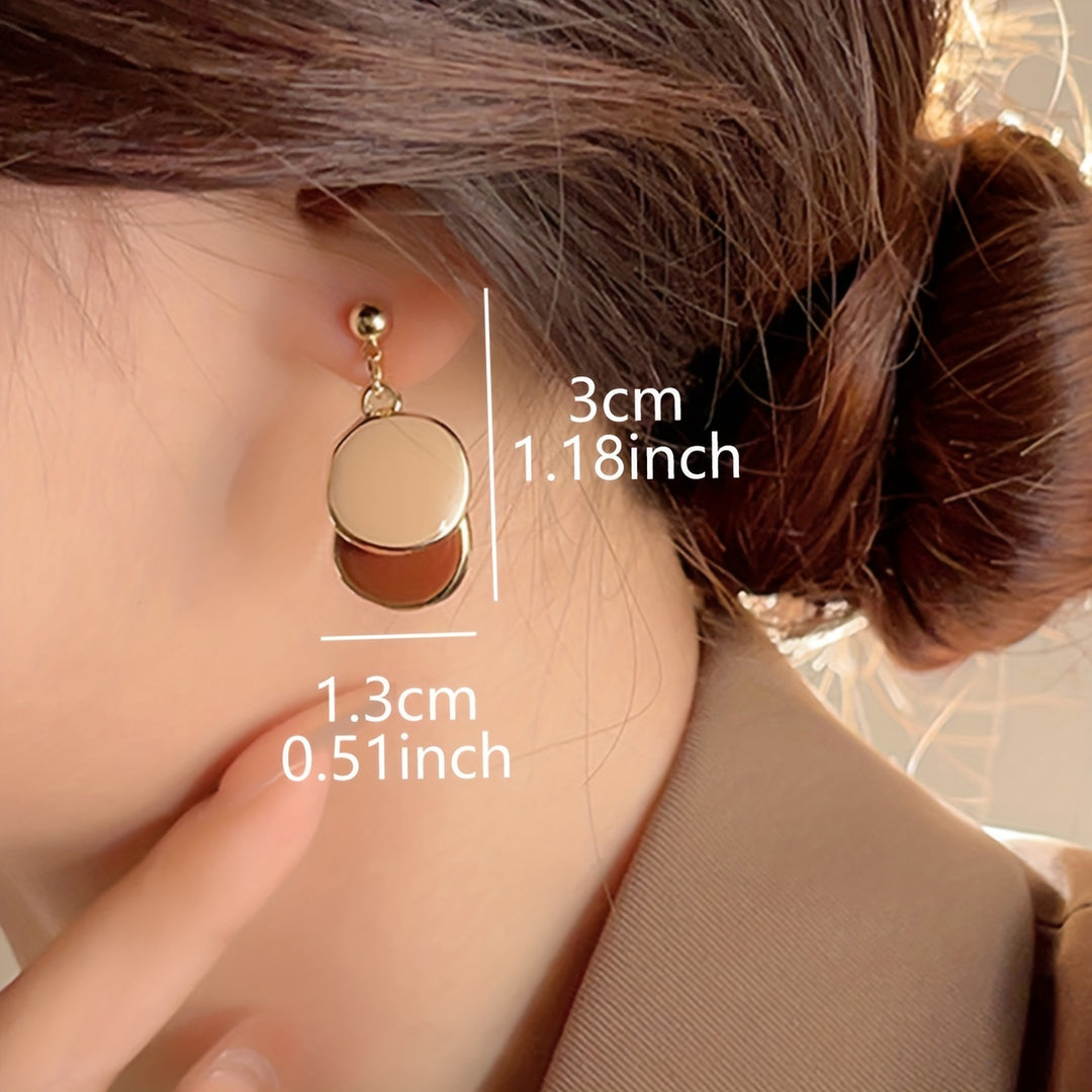 Dangle Earrings with Stainless Steel