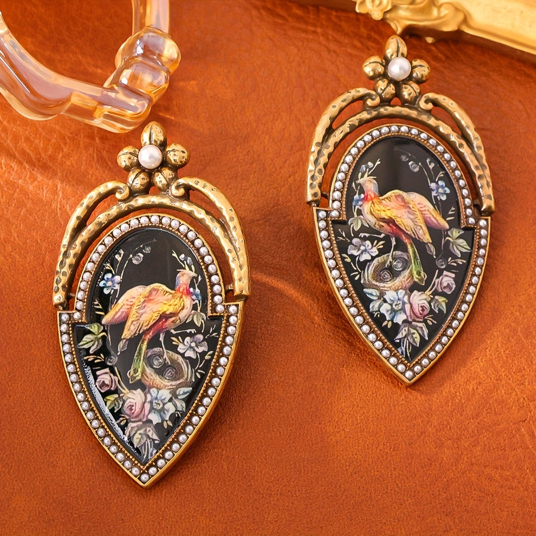 Vintage 18K Gold Plated Earrings