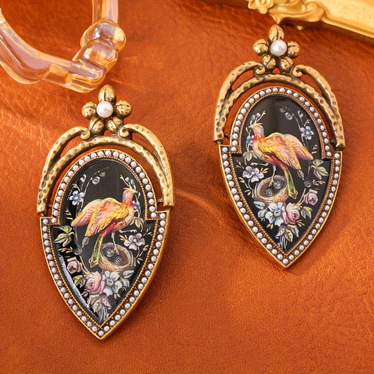 Vintage 18K Gold Plated Earrings