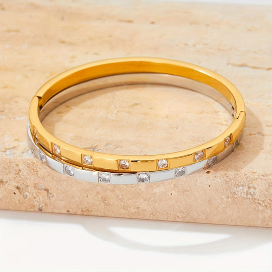 Simple Cubic Zirconia Bracelet