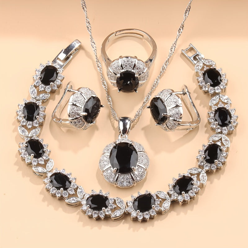 5pcs Christmas Fashion Jewelry Set