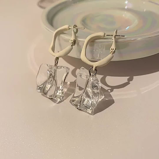 Chic Transparent Dangle Earrings